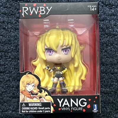 2016 Jazwares RWBY Yang Xiao Long Vinyl Figure Brand New Sealed Mint Condition
