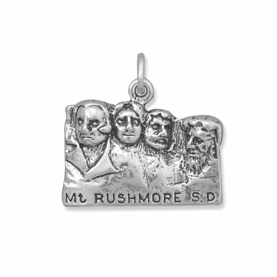 Mount Rushmore South Dakota Charm Sterling Silver Mount Rushmore South Dakota Charm Sterling Silver