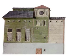 N Scale FACTORY 3D Background Main building comes Pre Assembled