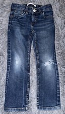 Toddler Boy Levi s Ripped 511 Dark Blue Size 5 Regular Straight Leg Slim