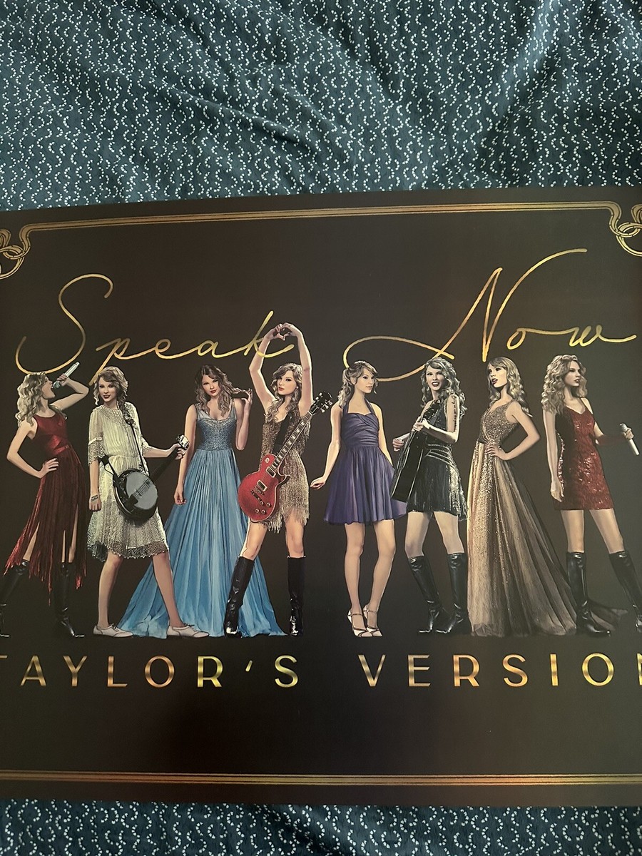 TAYLOR SWIFT - SPEAK NOW (TAYLOR'S VERSION) ERAS 18”x24” NEW