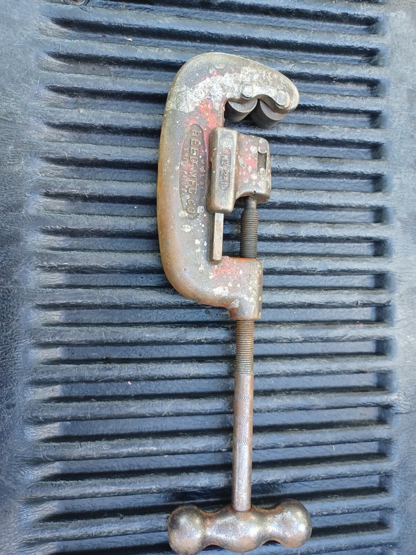 Vintage Reed Pipe Cutter 