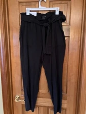 NEW wTag-Social Standard by SANCTUARY Melody Black High Waist, Paperbag Pants L