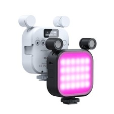 SML-V13 RGB Microphone Light LED Flash/Microphone in One for Live Broadcast