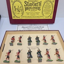 W. Britains THE SEAFORTH HIGHLANDS 72nd 78th Foot No. 5185 Lim Ed 1985 SD6193