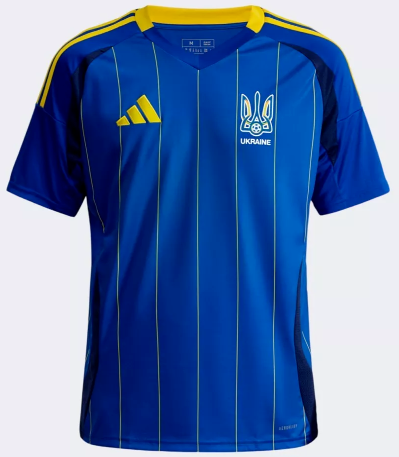 Ukraine NEW Jersey 2025 Away Player Issue Football Soccer Shirt ORIGINAL  Adidas