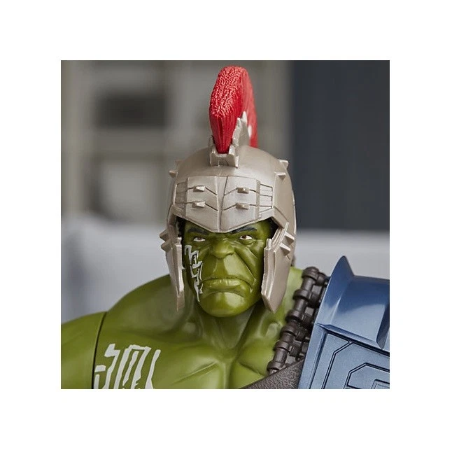 Marvel Thor Gladiator Hulk Ragnarok Sprechende Talking Action Figur 35cm + NEU - Bild 2 von 4
