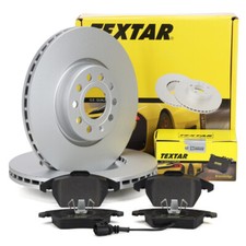 TEXTAR Bremsscheiben Ø 312mm + Beläge + Sensor für VW GOLF 6 PASSAT TOURAN vorne
