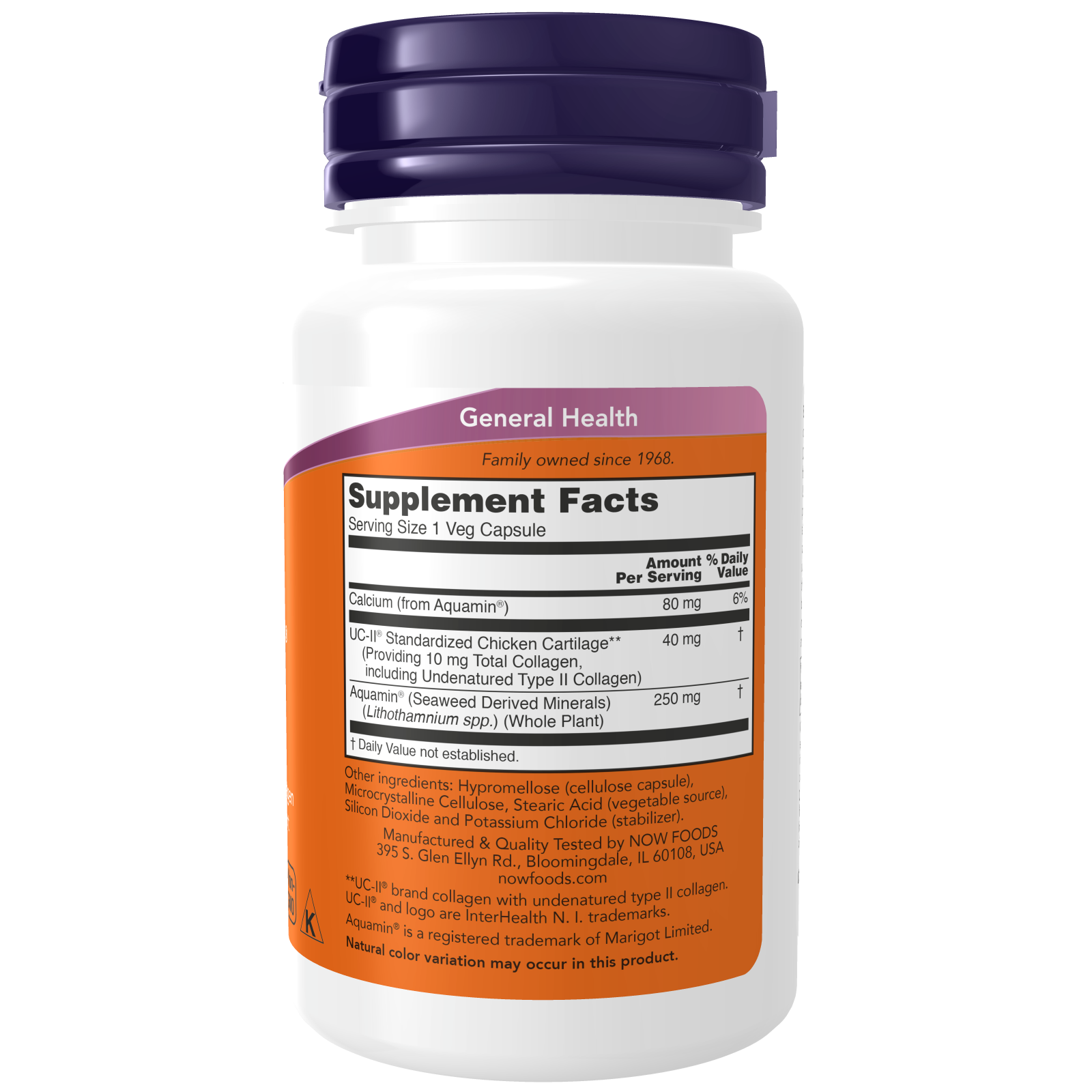 NOW Foods UCII Type II Collagen, 60 Veg Capsules eBay