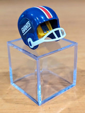 OPI NFL GIANTS VTG NFL Mini Gumball Football Helmet Sharpener & Display Box-Nice