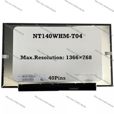 NT140WHM-T04 V8.0 14.0" 1366 768 HD LED LCD Touch Screen For HP Panel Digitizer