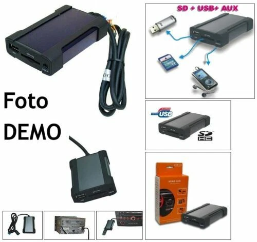 Câbles AUX et d'interface USB pour véhicule Toyota