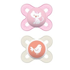 MAM Start Newborn Pacifiers 2 pack, 1 Sterilizing Pacifier Case , Newborn Baby