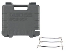 Boss BCB-30X Pedal Board + Gator Patch Cable 3 Pack
