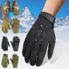 Men's Touch Screen Full Finger Outdoor Cycling Sports Military Tactical Gloves