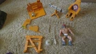 VTG LOT Masters of the Universe Castle Grayskull Parts Rack Ladder Chair He Man