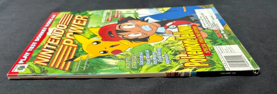 Nintendo Power 125 (Oct 1999) Pokemon Yellow Special Pikachu Edition With Poster - Image 3 of 4
