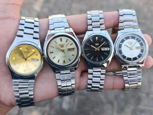 Vintage Seiko 5 Automatic Watch Lot – Classic Japanese Timepieces (4 Pieces)