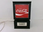 Coca Cola Flip Clock Advertising Dealer Sign - VINTAGE  (YLG91)