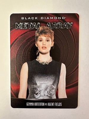 2024 Black Diamond James Bond Gemma Arterton as Agent Fields Metal Array Red /25