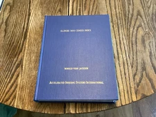 1850 Illinois Census Index 1970’s Printing Jackson Genealogy Chicago 580 Pages