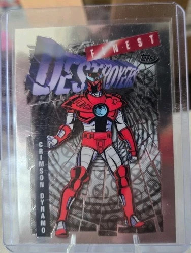 2025 Topps Finest X-Men '97 Destroyers #71 - CRIMSON DYNAMO REFRACTOR!