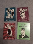 Vintage Cardboard Beer Bar Signs Humorous Retro Wall Decor
