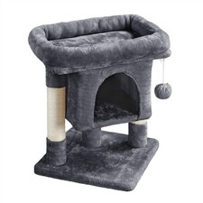 Cat Tree Cat Tower with Top Perch Scratching Post Cat Condo Furniture, for Cats