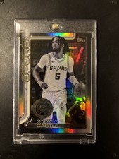 🔥2025 Topps NBA Target BLACKOUT Stephon Castle #197 Holo