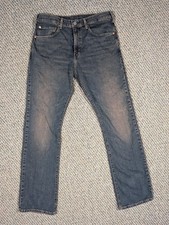 Levis 517 Jeans Mens 34x34 Bootcut Denim Blue Medium Wash Red Tab 100 Cotton