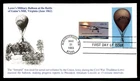 Mayfairstamps US FDC 1983 New Mexico dual hot air balloon and plane First Day Co