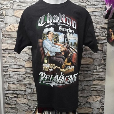 Chalino Sanchez rock music tour concert shirt reprint VK07541