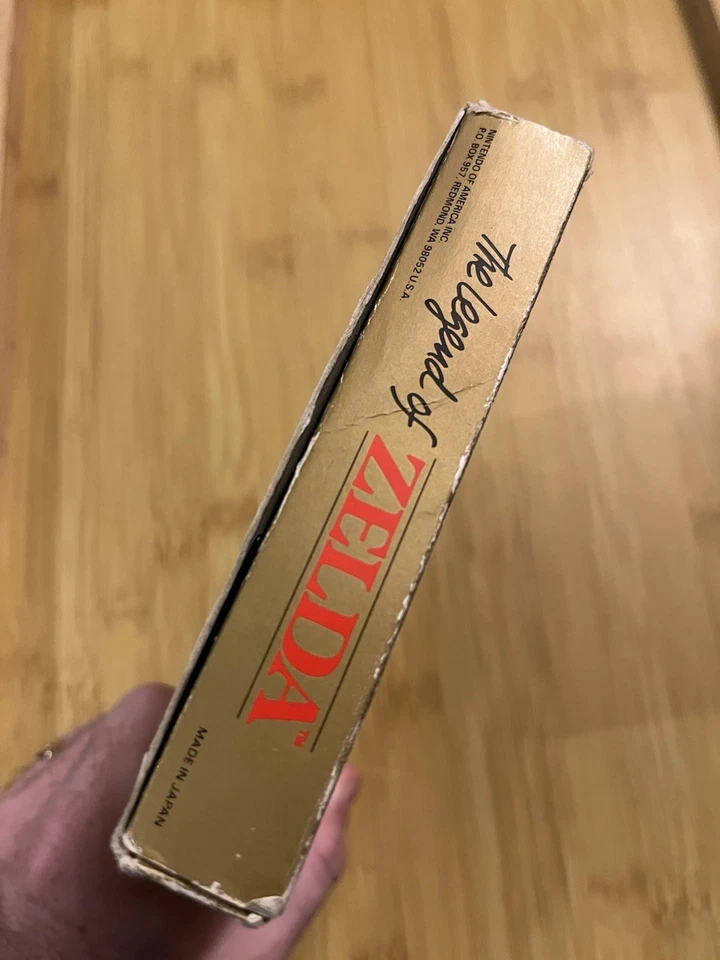 Legend Of Zelda NES 2nd Print High Grade 5-Screw Cartridge NO Manual - Image 3 of 4