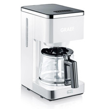 GRAEF Filterkaffeemaschine FK401 weiß, 1,25 L, Warmhaltefunktion, Timer