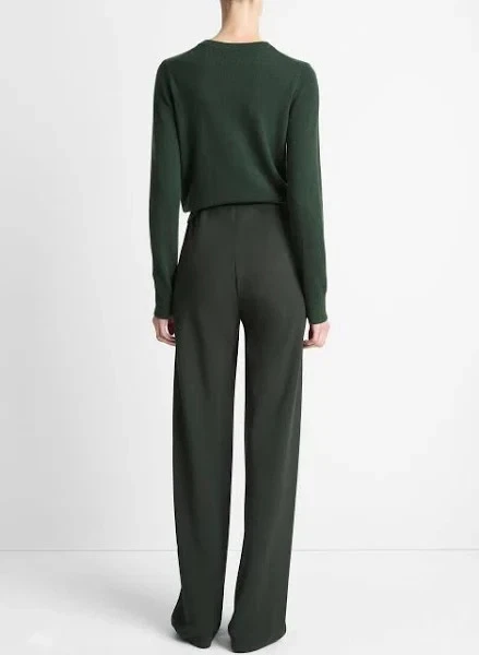 NEW Vince Women's High-Waist Crepe Bias Pant GREEN SIZE XS/100%AUTHENTIC - Image 3 of 4