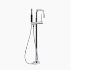 Kohler Purist Floor-mount bath filler with handshower K-10129-4-CP NOS