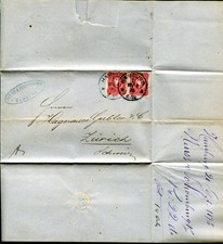 DR 1875 33aa per 2 auf BRIEF TADELLOS  ATTEST J&Auml;SCHKE-L BPP(E7715b