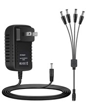 AC Adapter For LEMAX 74706 CHRISTMAS VILLAGE With 4 Output Jacks Power Charger