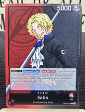 Sabo OP05-001 Leader English One Piece Card Game NM