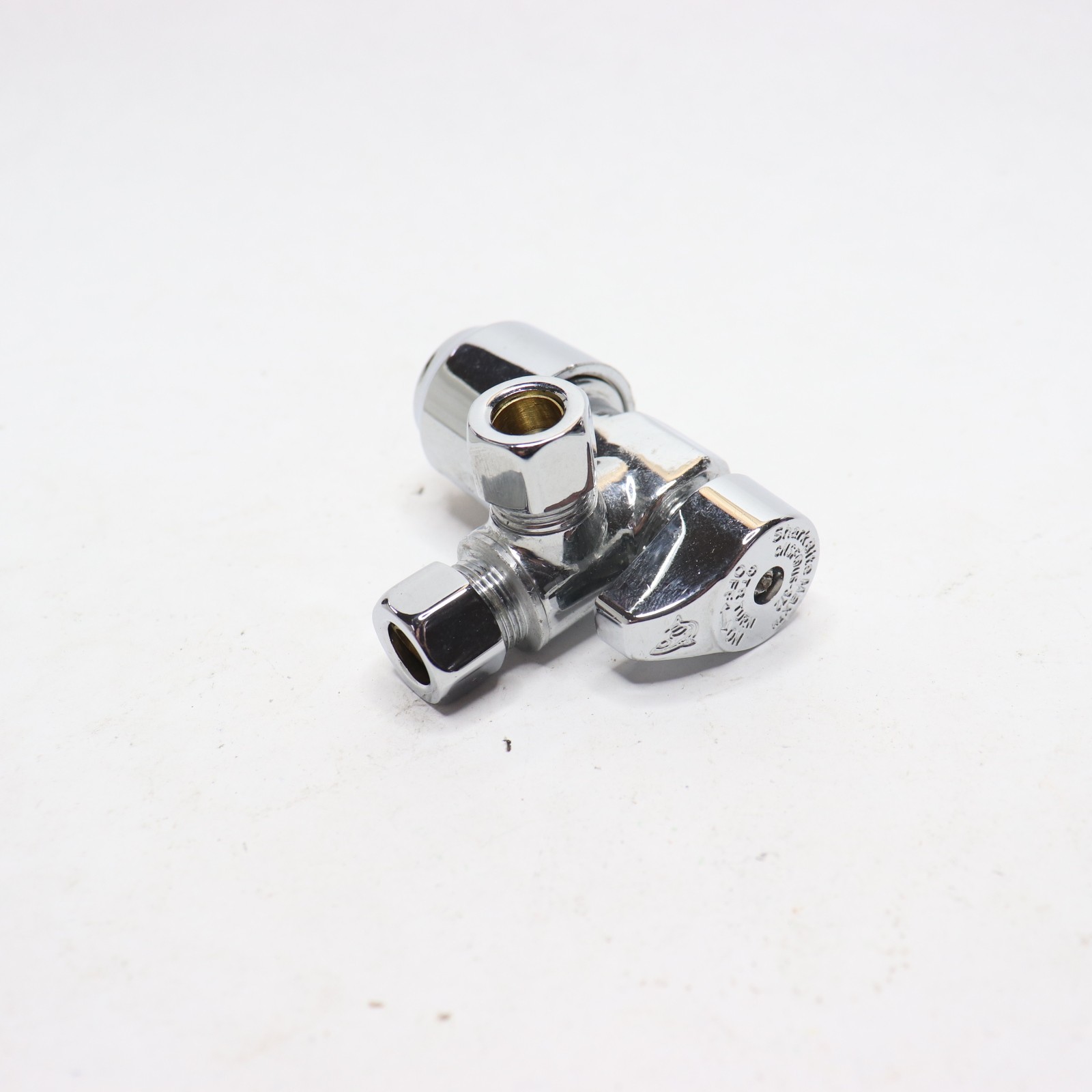 SharkBite  Dual Outlet Angle Stop Valve UR25558
