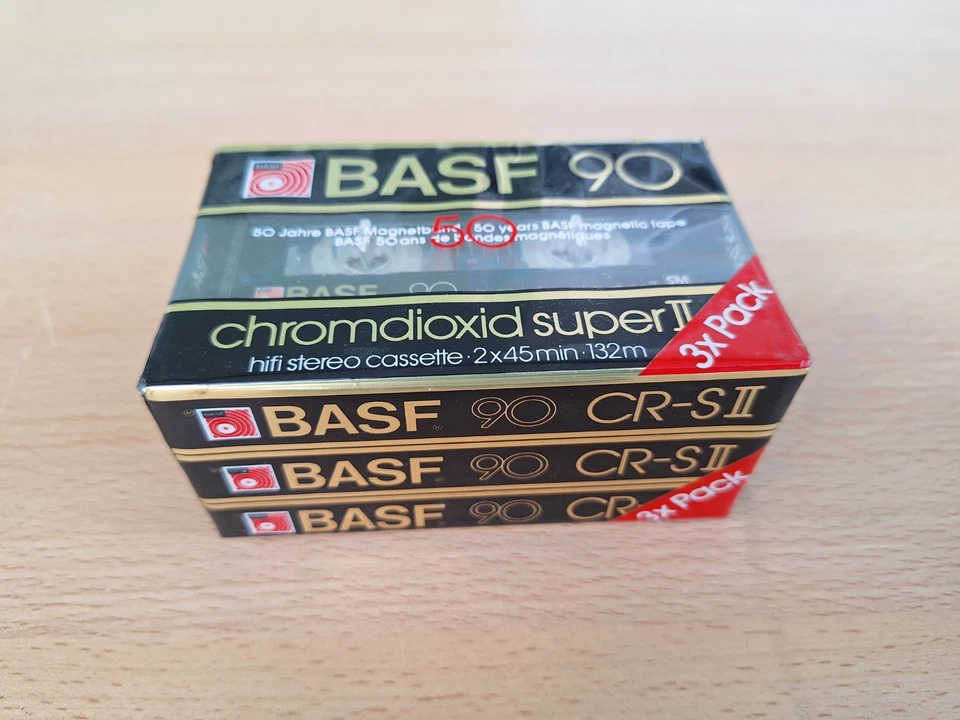 10x BASF Kassette Konvolut Original verschweißt - Image 4 of 4