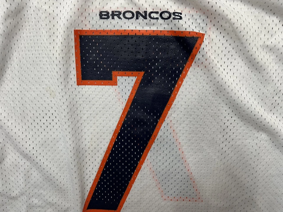 Camiseta de colección del campeón John Elway Denver Broncos NFL local talla 48 Foto 4 de 4