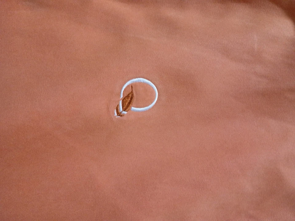 Chaleco Turtleson Para Hombres Grande Golf Cuarto Cremallera Naranja Claro Codorniz Hueco CLT NC Foto 2 de 4