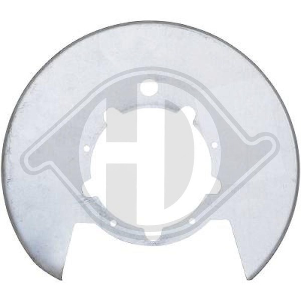 Diederichs Ankerblech Spritzblech Bremsscheibe Hinten FüR Iveco Daily V-image