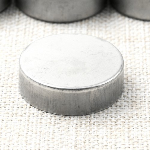 12Pc Metal Round Candle Cups Wax Tea Light Tins Wax Holders Jar Candle Making - Picture 20 of 38