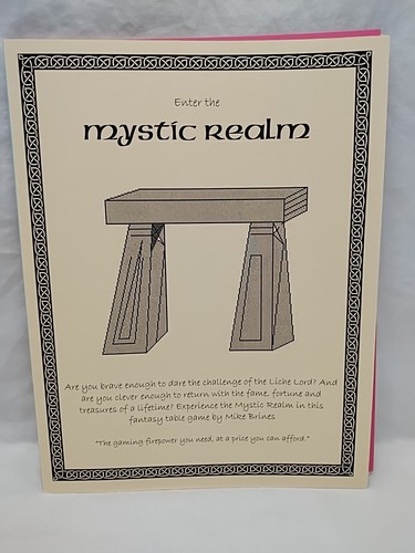 The Mystic Realm Fantasy RPG Adventure Game