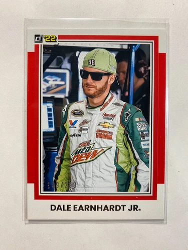 Dale Earnhardt Jr. 2022 NASCAR Panini Donruss #157 Card Red 189/299