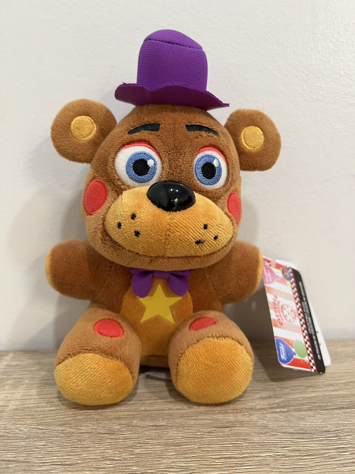 FUNKO FNAF ROCKSTAR FREDDY PLUSH PIZZA SIMULATOR AUTHENTIC NEW ON HAND