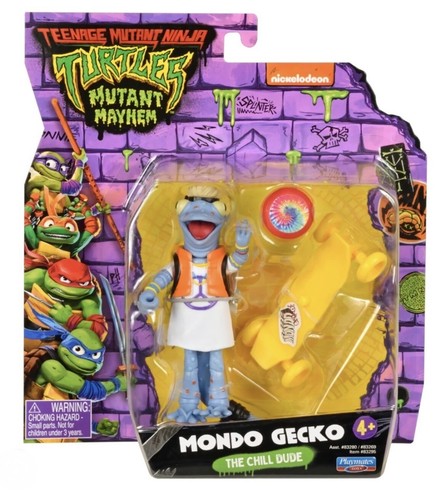 TEENAGE MUTANT NINJA TURTLES: MUTANT MAYHEM BASIC FIGURES - Mondo Gecko New - Picture 4 of 24