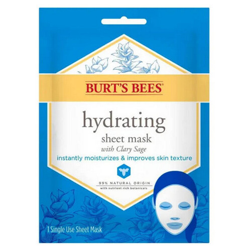 Burt's Bees Hydrating Sheet Mask 0.33 Oz for Moisturized Skin-image